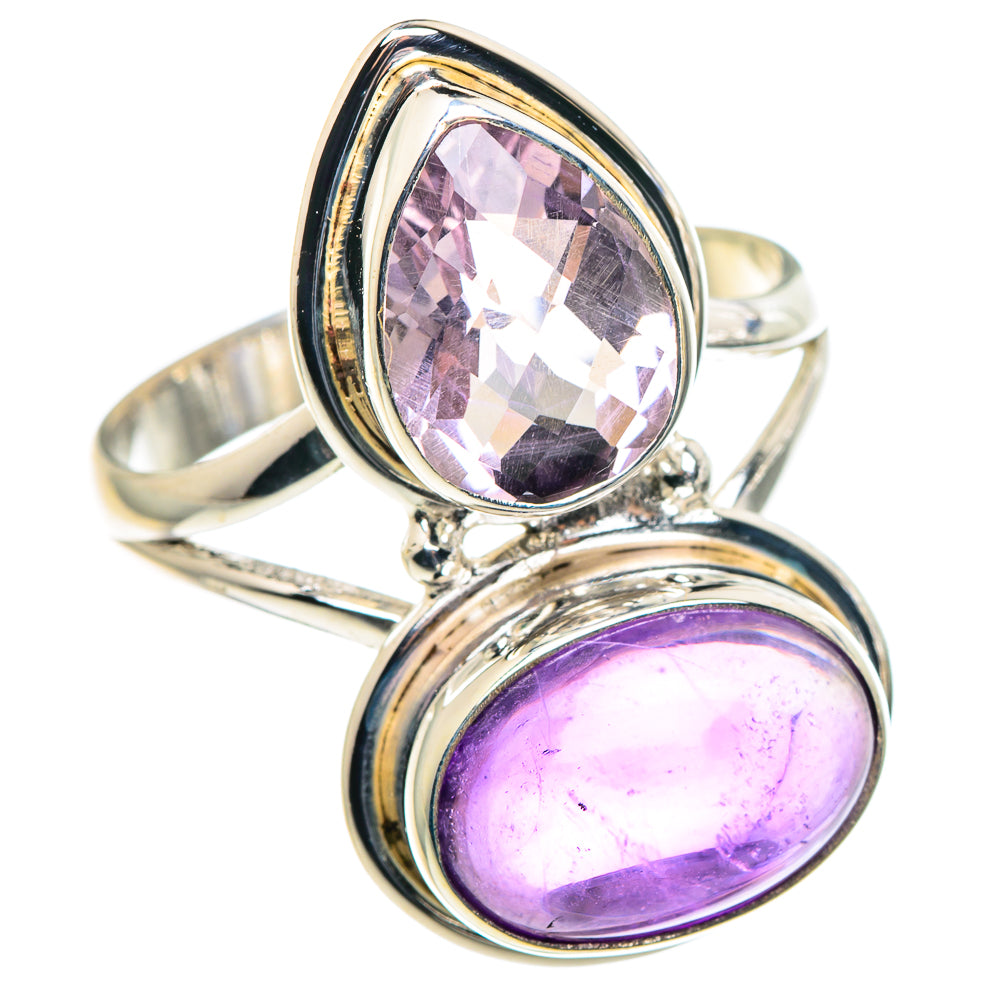 Amethyst Rings handcrafted by Anasilvercos - RING91126