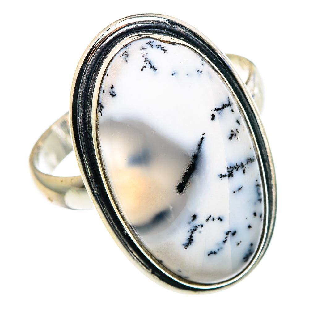 Dendritic Opal Rings handcrafted by Anasilvercos - RING91143