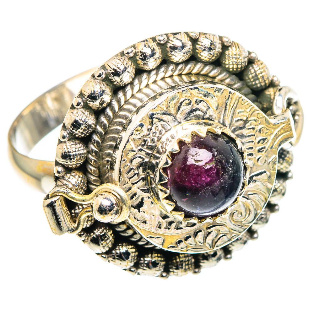 Pink Tourmaline Rings handcrafted by Anasilvercos - RING91145