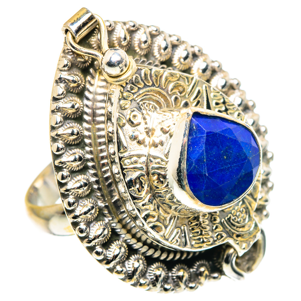 Lapis Lazuli Rings handcrafted by Anasilvercos - RING91152