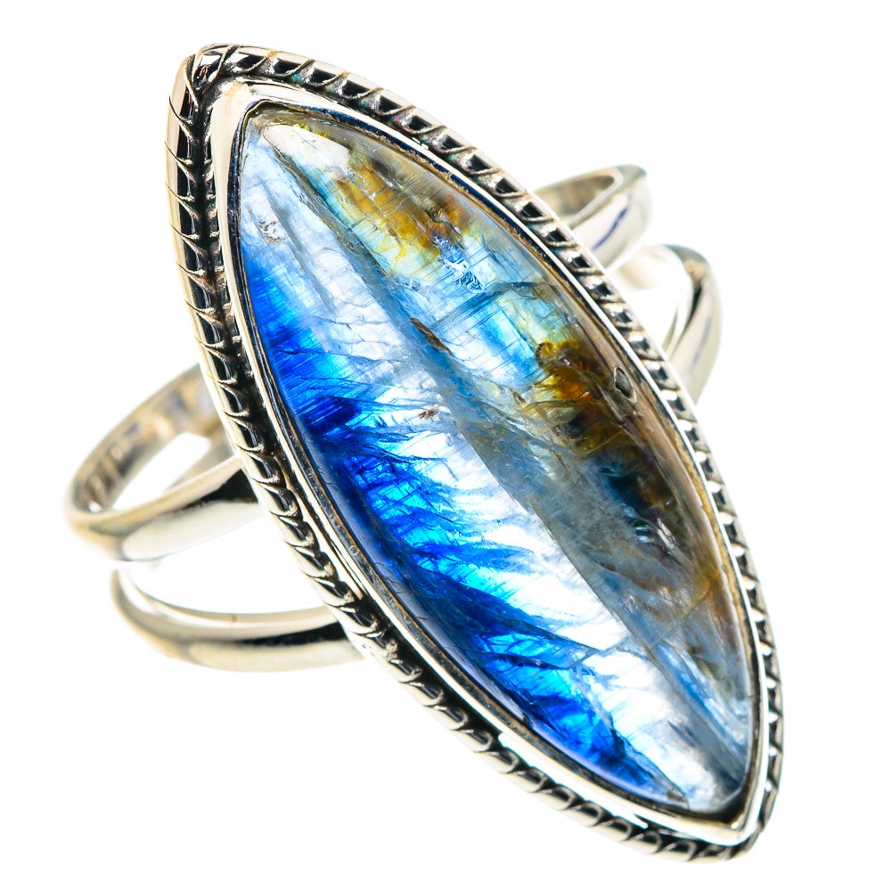 Kyanite Rings handcrafted by Anasilvercos - RING91153