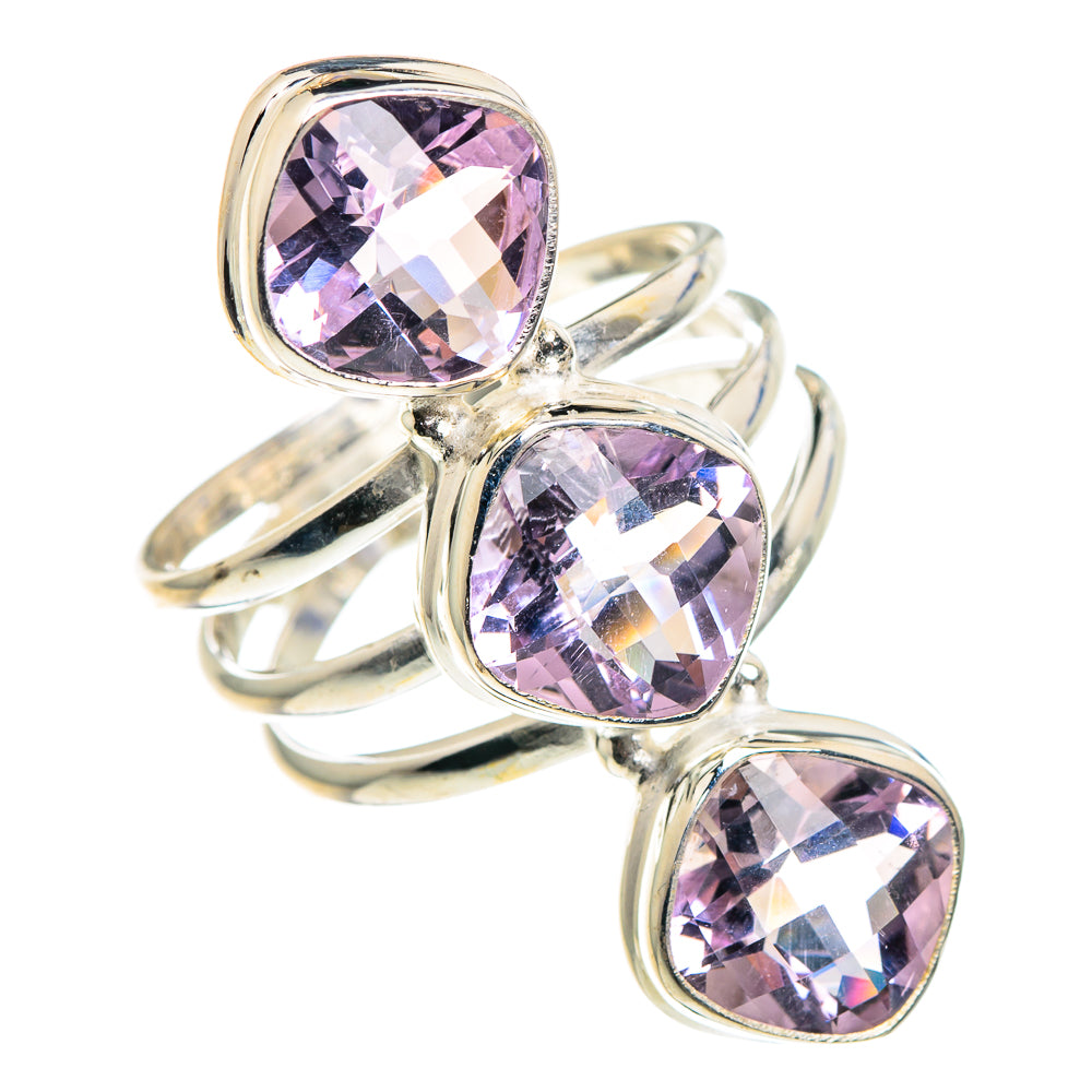 Amethyst Rings handcrafted by Anasilvercos - RING91183