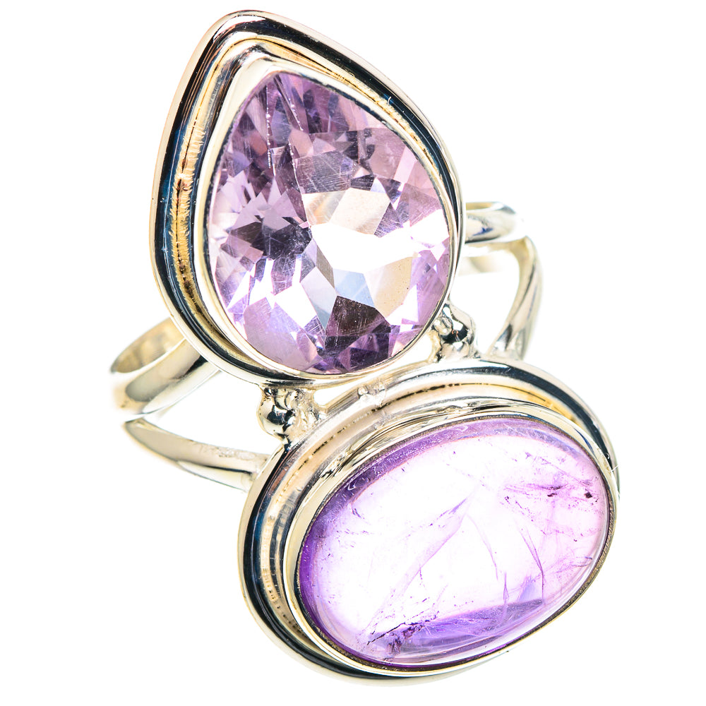 Amethyst Rings handcrafted by Anasilvercos - RING91186