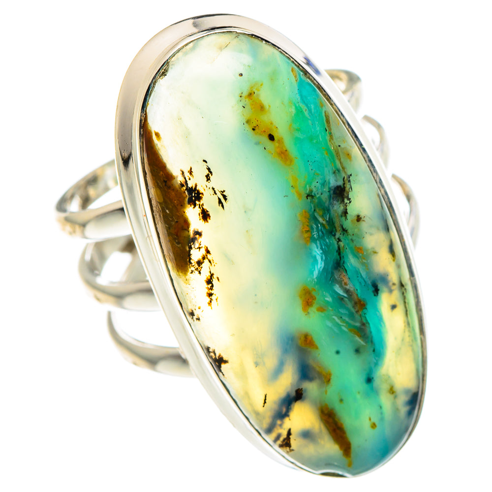 Peruvian Opal Rings handcrafted by Anasilvercos - RING91206