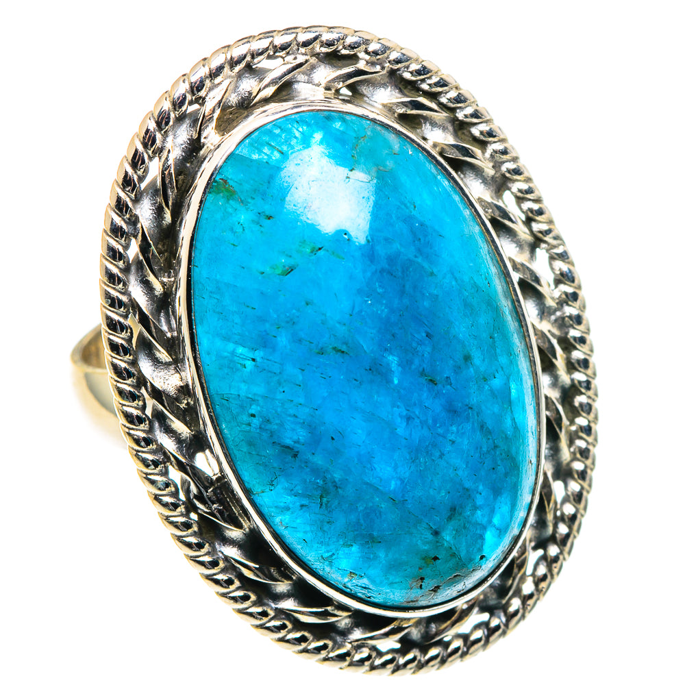 Apatite Rings handcrafted by Anasilvercos - RING91207