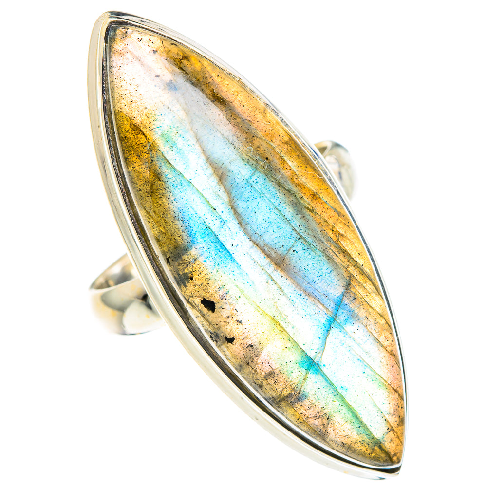 Labradorite Rings handcrafted by Anasilvercos - RING91209