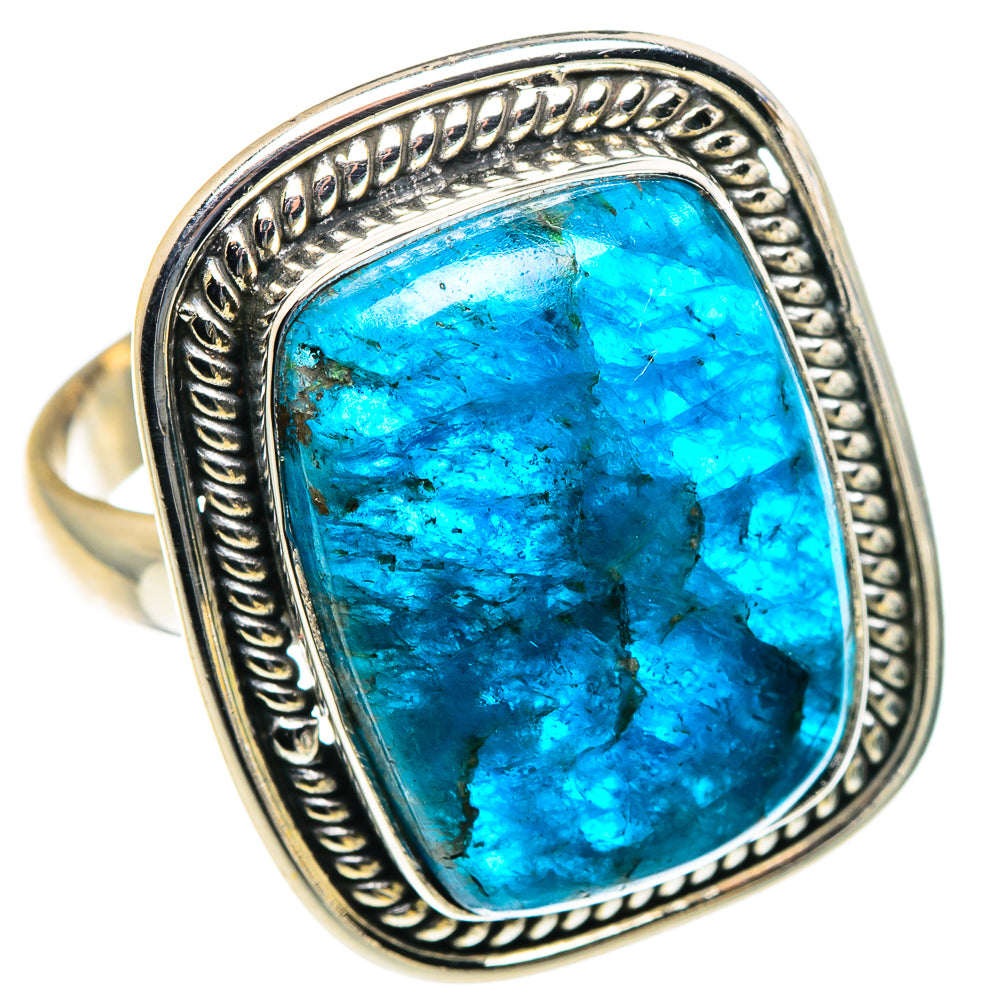 Apatite Rings handcrafted by Anasilvercos - RING91210