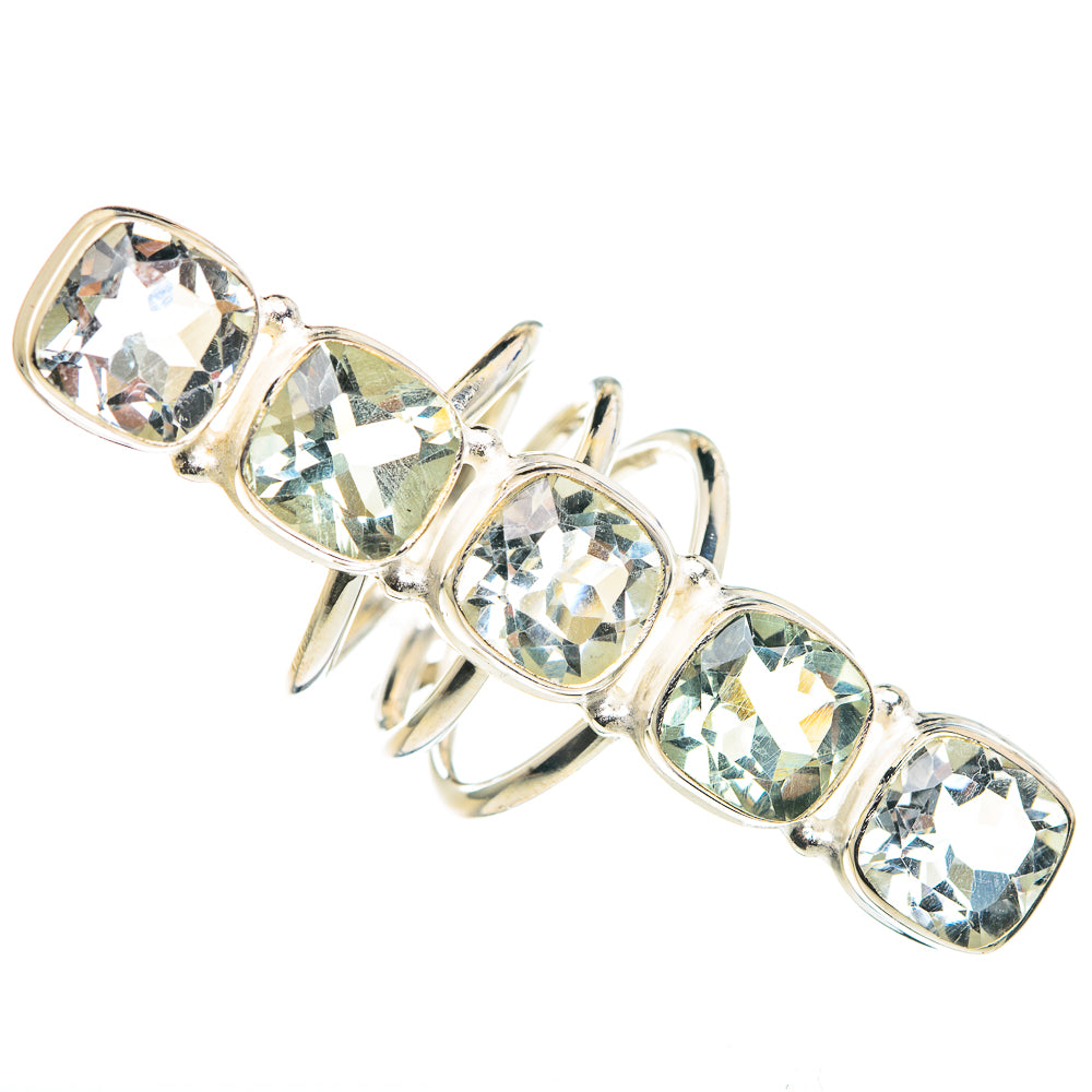 White Quartz Rings handcrafted by Anasilvercos - RING91211