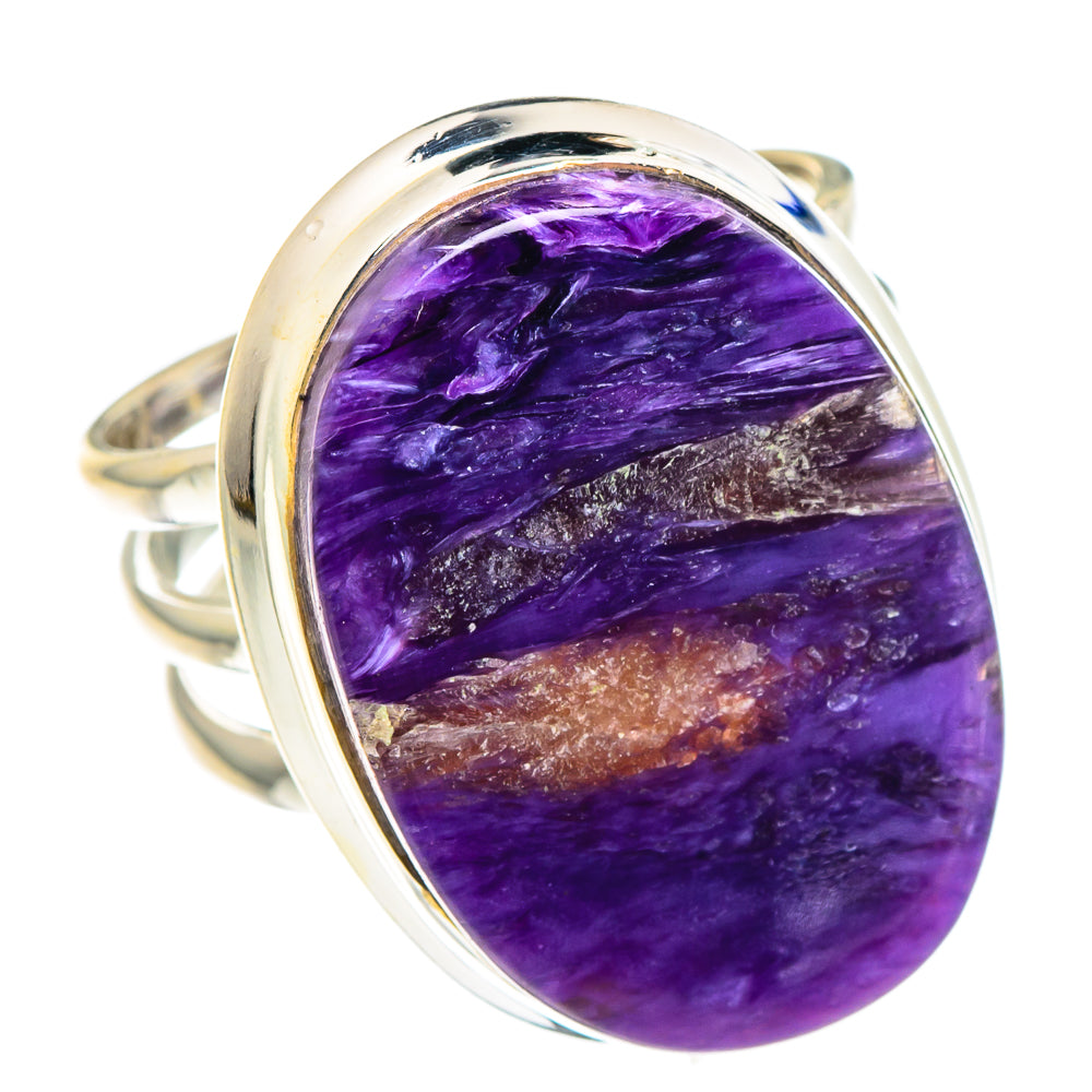 Charoite Rings handcrafted by Anasilvercos - RING91229