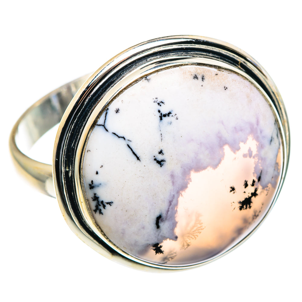 Dendritic Opal Rings handcrafted by Anasilvercos - RING91234