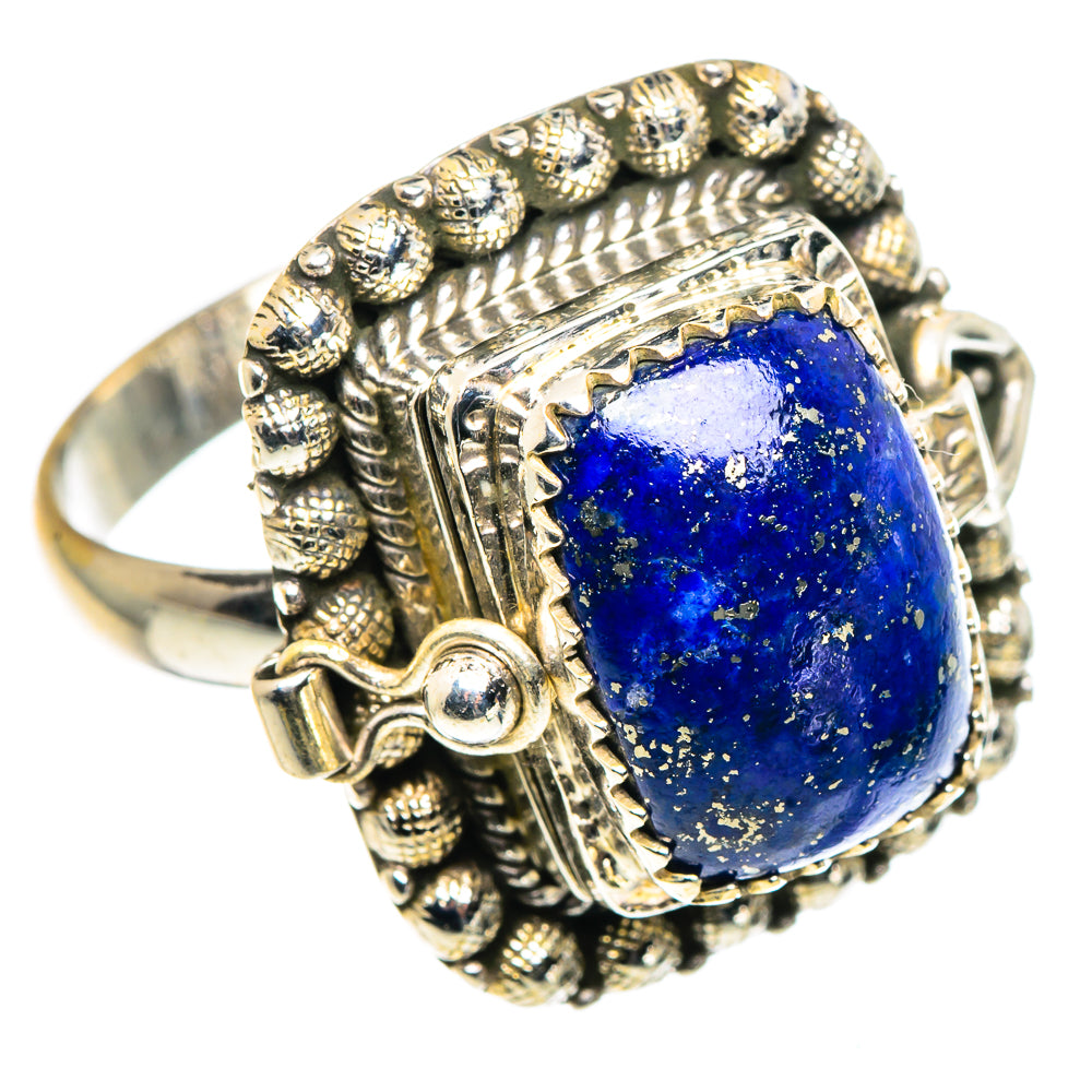 Lapis Lazuli Rings handcrafted by Anasilvercos - RING91249