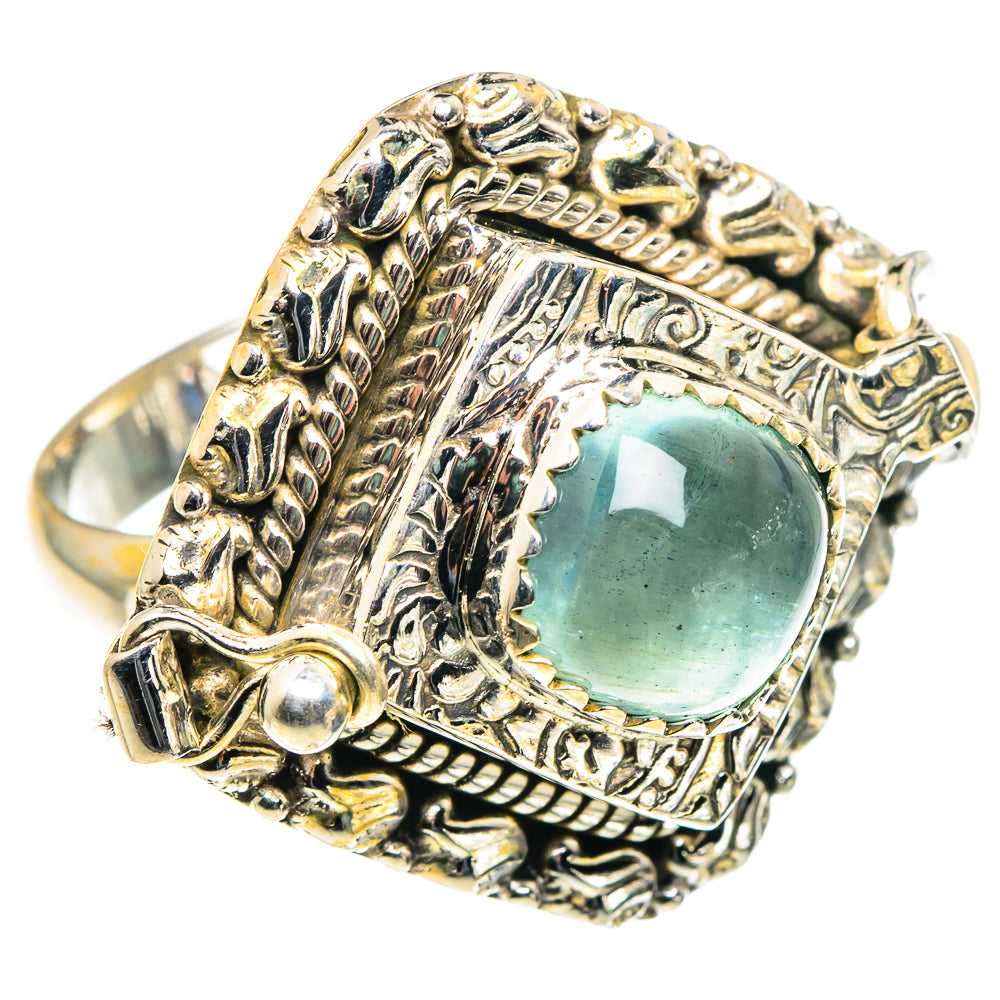 Aquamarine Rings handcrafted by Anasilvercos - RING91250