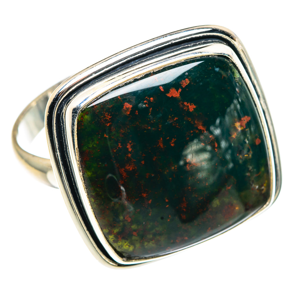 Bloodstone Rings handcrafted by Anasilvercos - RING91257