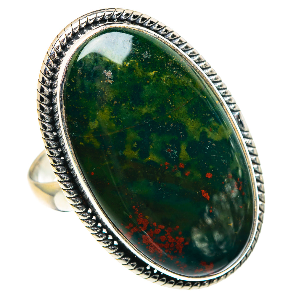 Bloodstone Rings handcrafted by Anasilvercos - RING91259