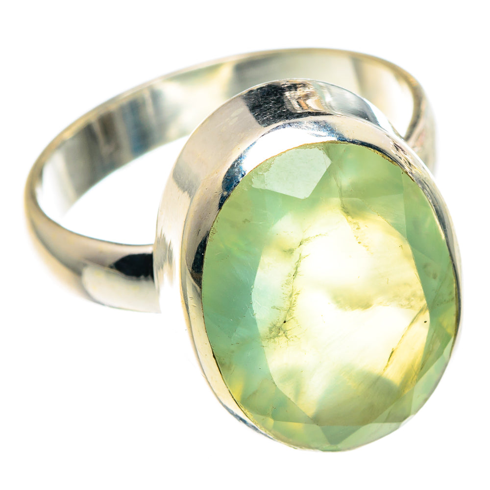 Prehnite Rings handcrafted by Anasilvercos - RING91274 - Photo 2