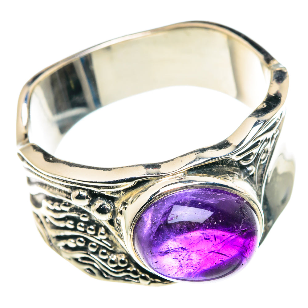 Amethyst Rings handcrafted by Anasilvercos - RING91284