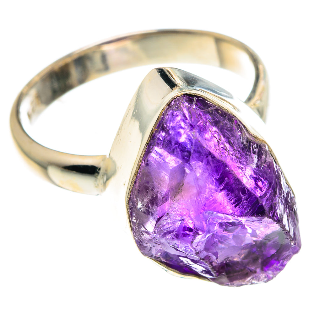 Amethyst Rings handcrafted by Anasilvercos - RING91285