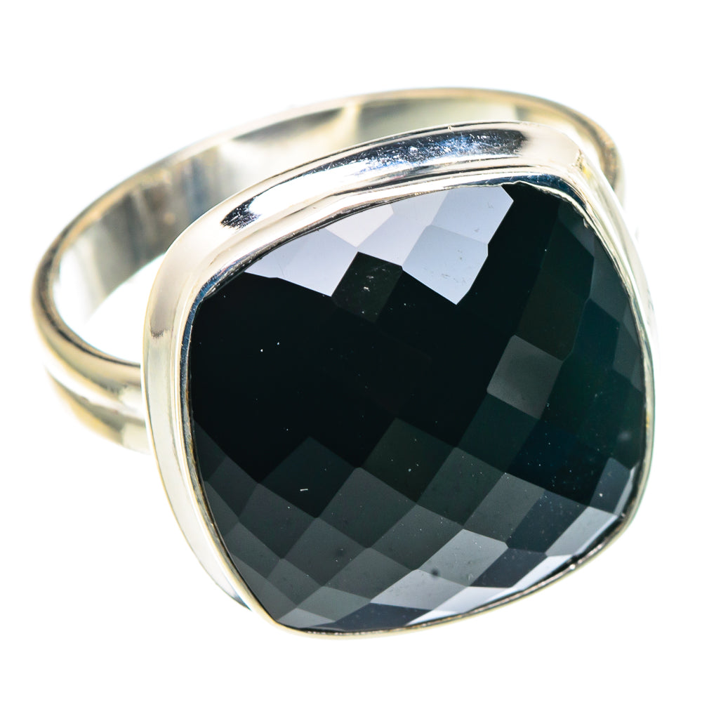 Black Onyx Rings handcrafted by Anasilvercos - RING91287