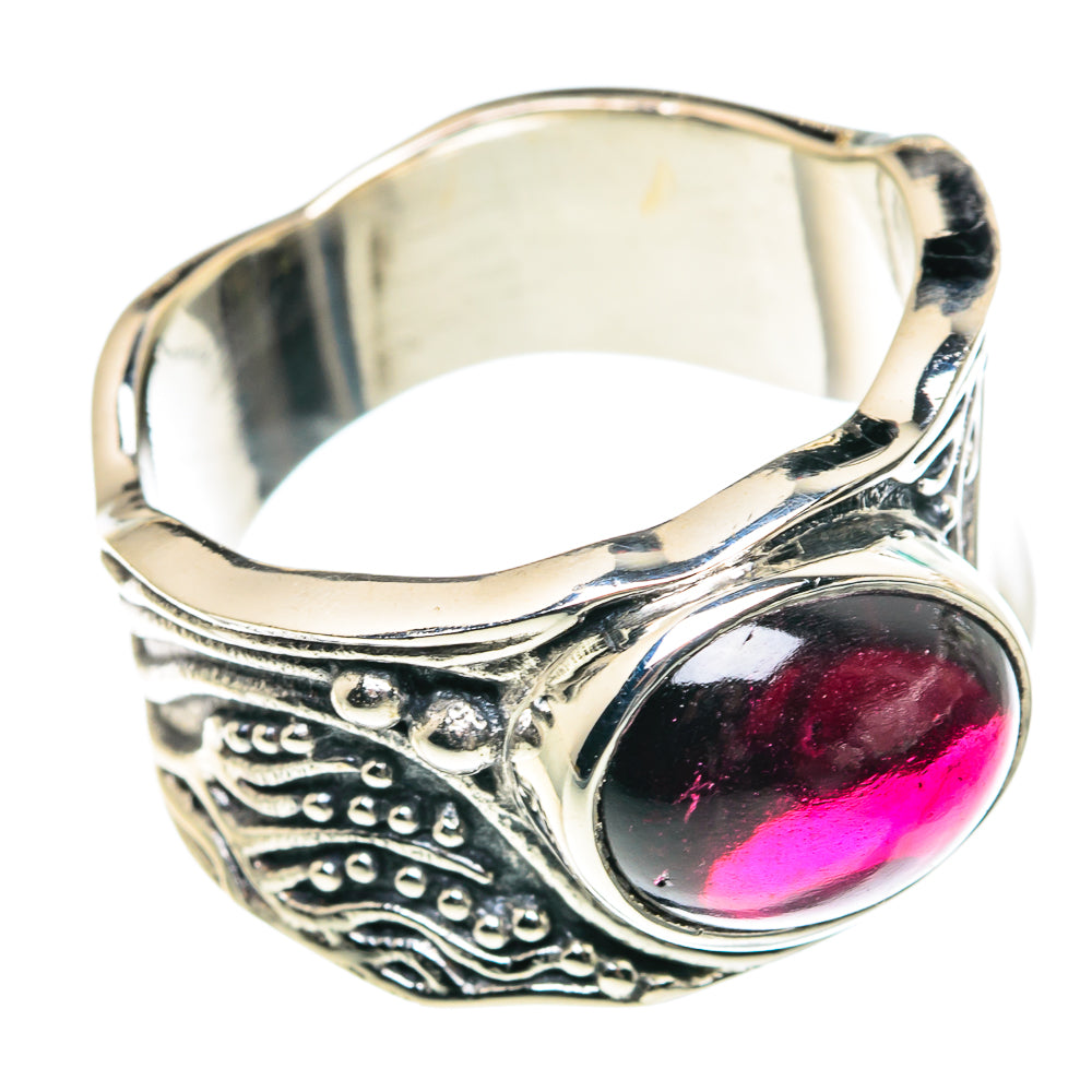 Garnet Rings handcrafted by Anasilvercos - RING91311