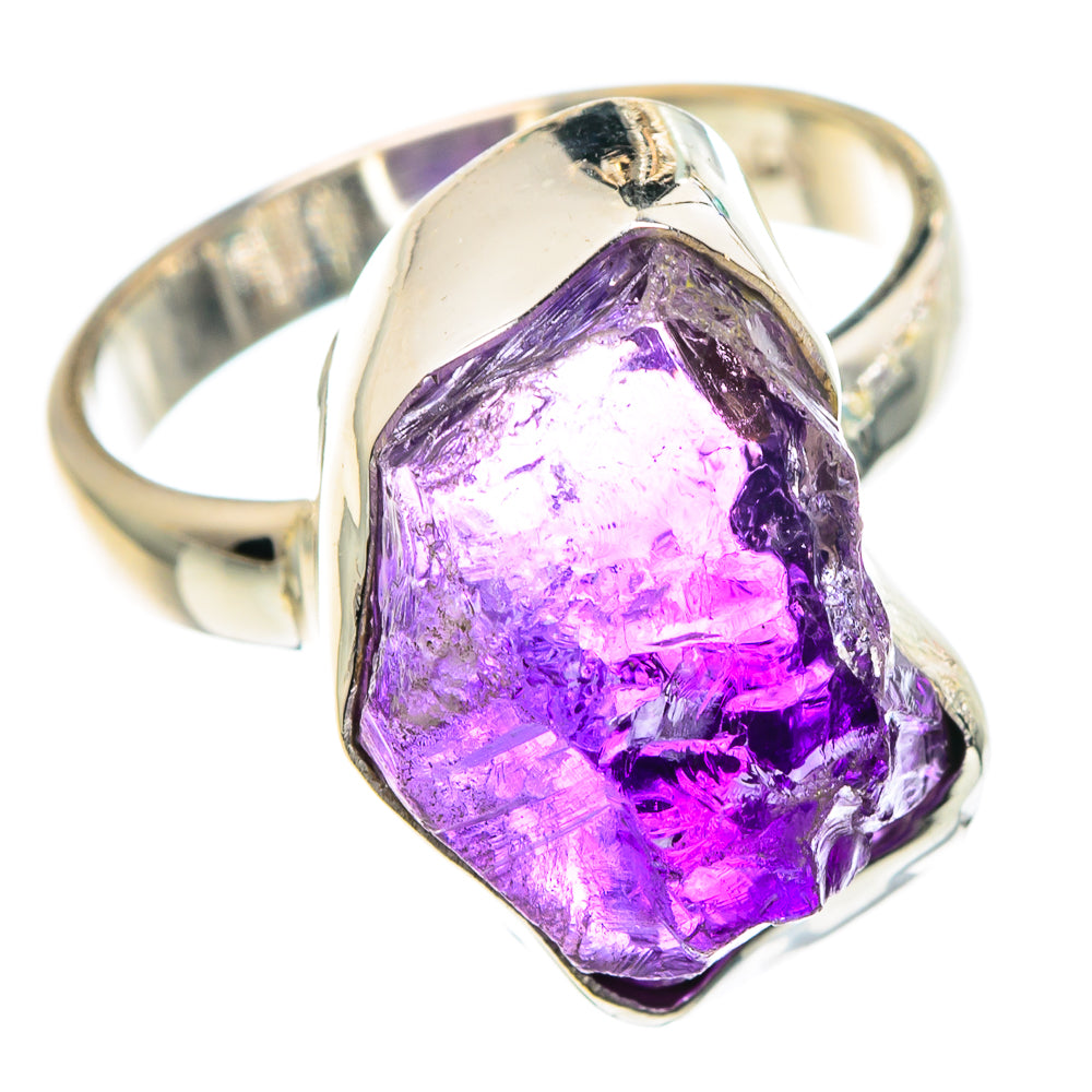 Amethyst Rings handcrafted by Anasilvercos - RING91314 - Photo 2
