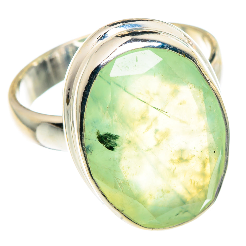 Prehnite Rings handcrafted by Anasilvercos - RING91332