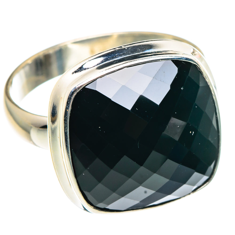 Black Onyx Rings handcrafted by Anasilvercos - RING91345