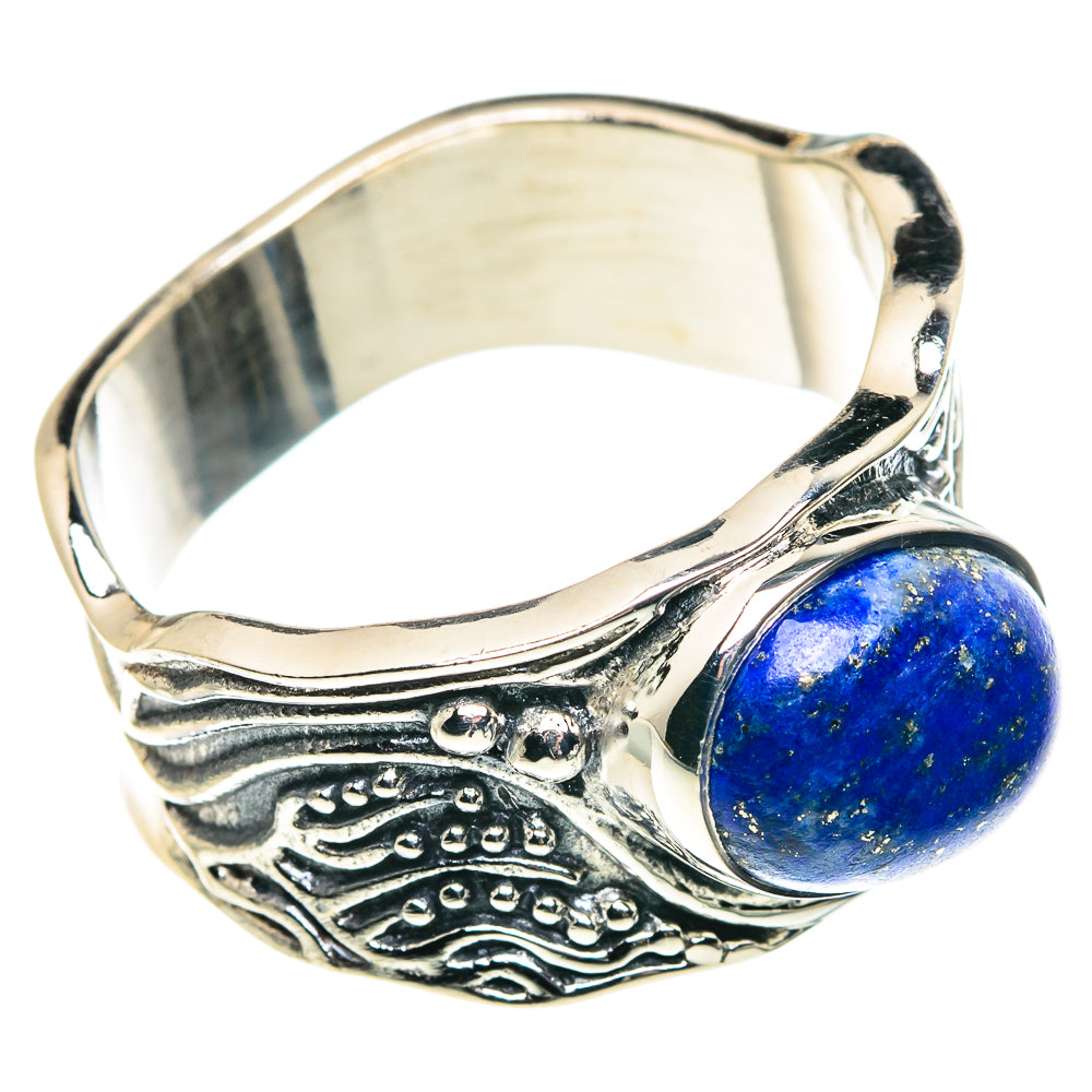 Lapis Lazuli Rings handcrafted by Anasilvercos - RING91349