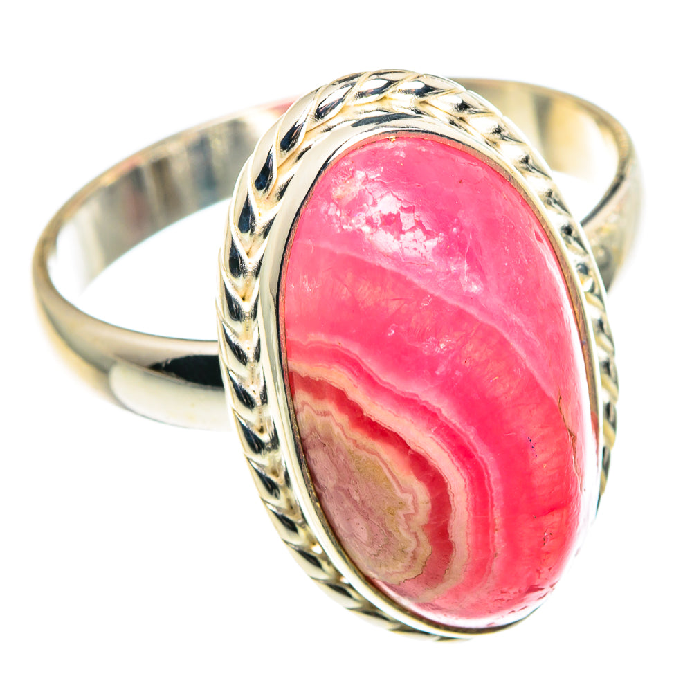 Rhodochrosite Rings handcrafted by Anasilvercos - RING91364