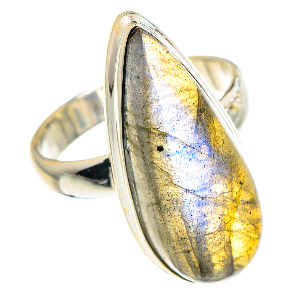 Labradorite Rings handcrafted by Anasilvercos - RING91376