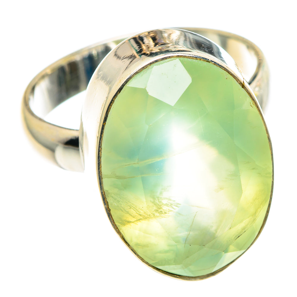 Prehnite Rings handcrafted by Anasilvercos - RING91384
