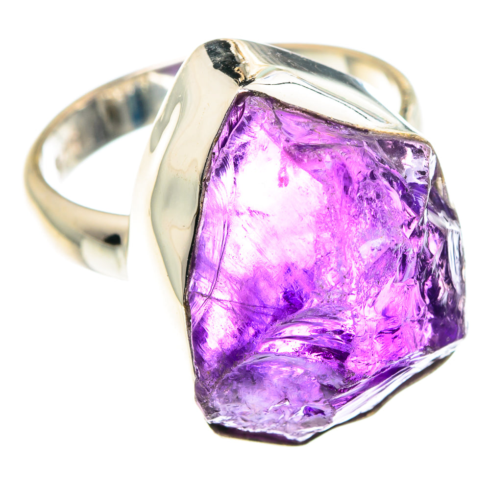Amethyst Rings handcrafted by Anasilvercos - RING91392 - Photo 2