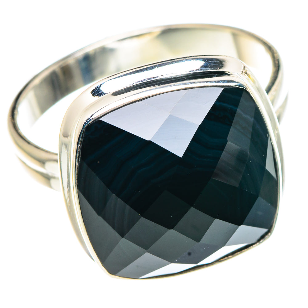 Black Onyx Rings handcrafted by Anasilvercos - RING91395