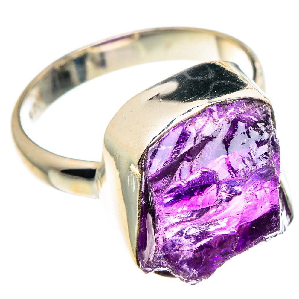 Amethyst Rings handcrafted by Anasilvercos - RING91417