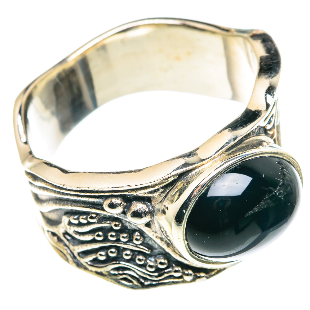 Black Onyx Rings handcrafted by Anasilvercos - RING91418