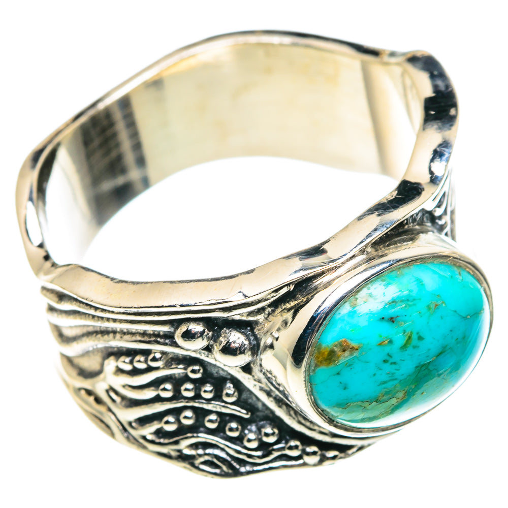 Chrysocolla Rings handcrafted by Anasilvercos - RING91422