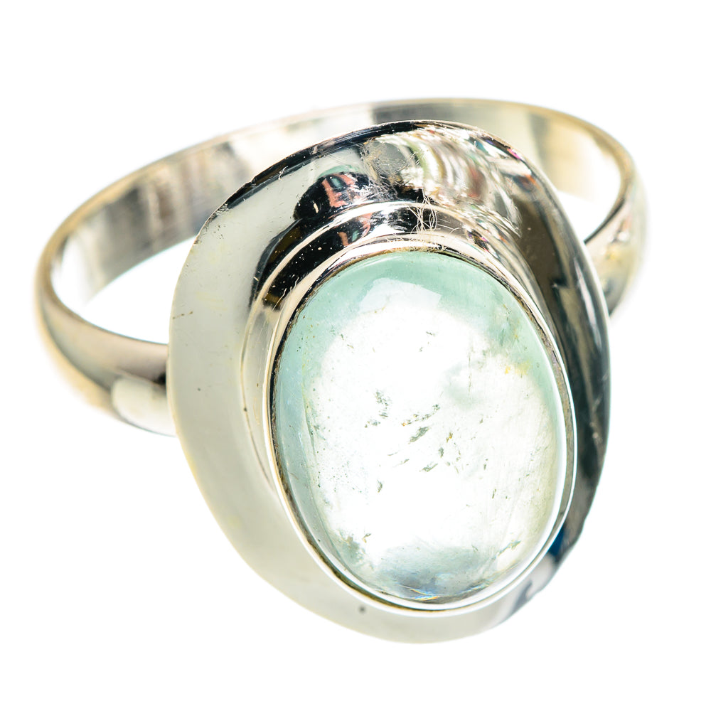 Aquamarine Rings handcrafted by Anasilvercos - RING91426