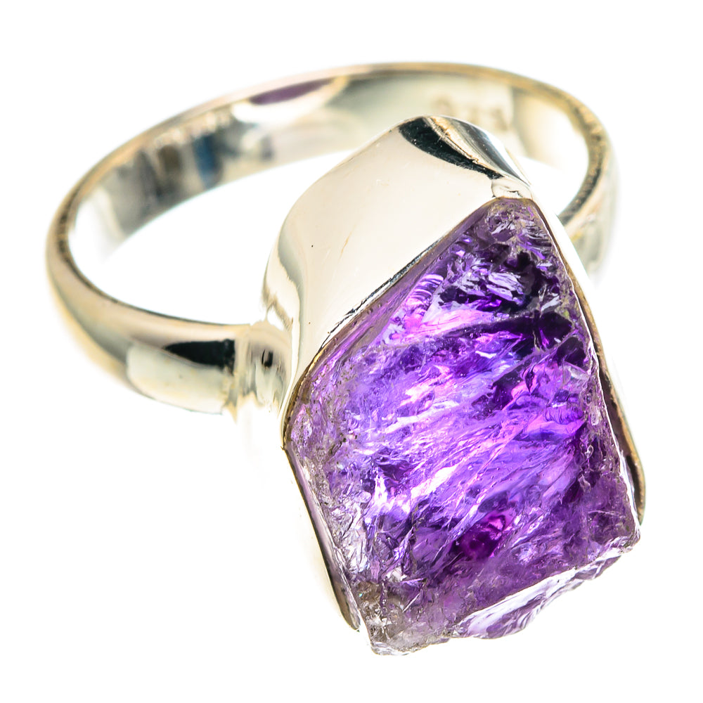 Amethyst Rings handcrafted by Anasilvercos - RING91484 - Photo 2