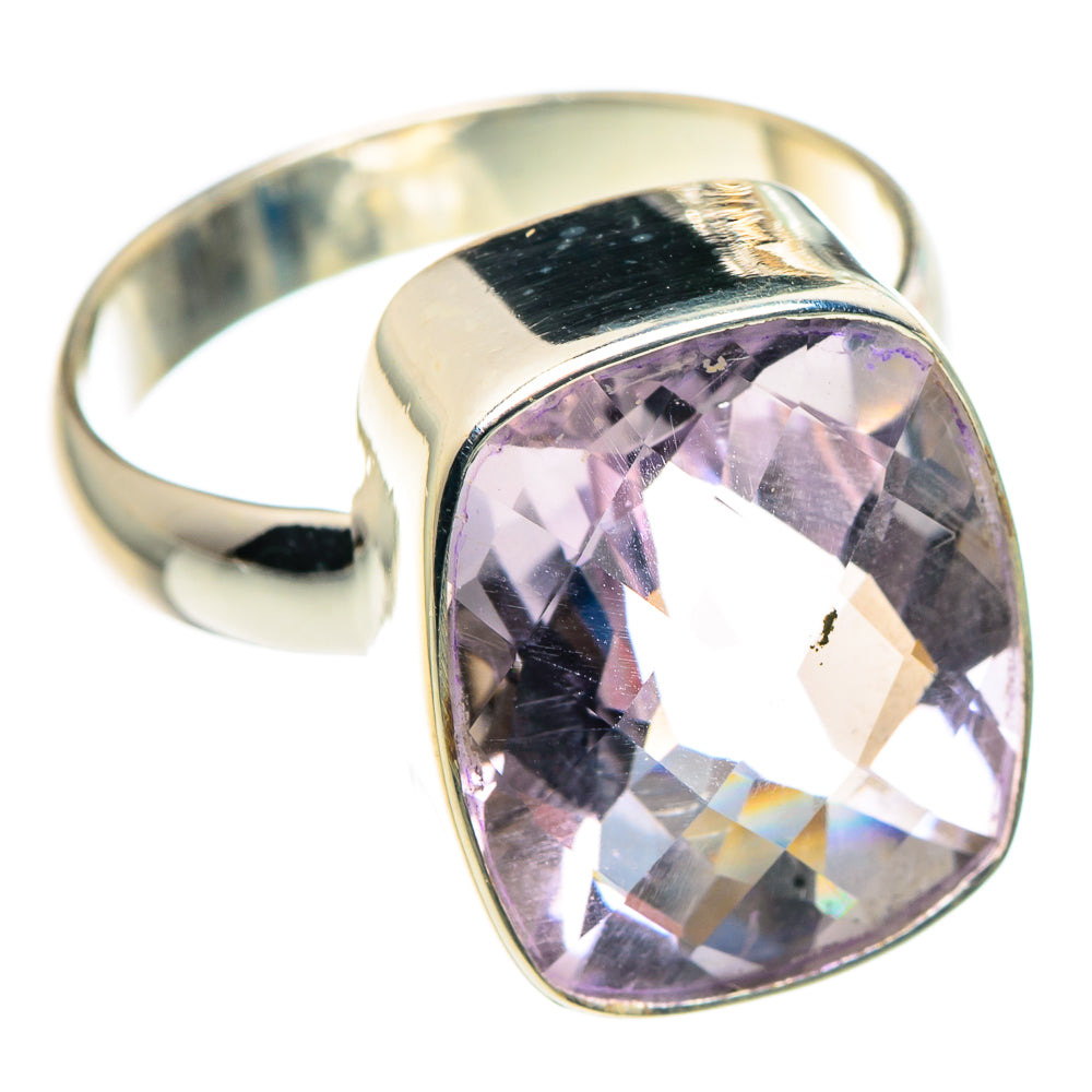 Kunzite Rings handcrafted by Anasilvercos - RING91485