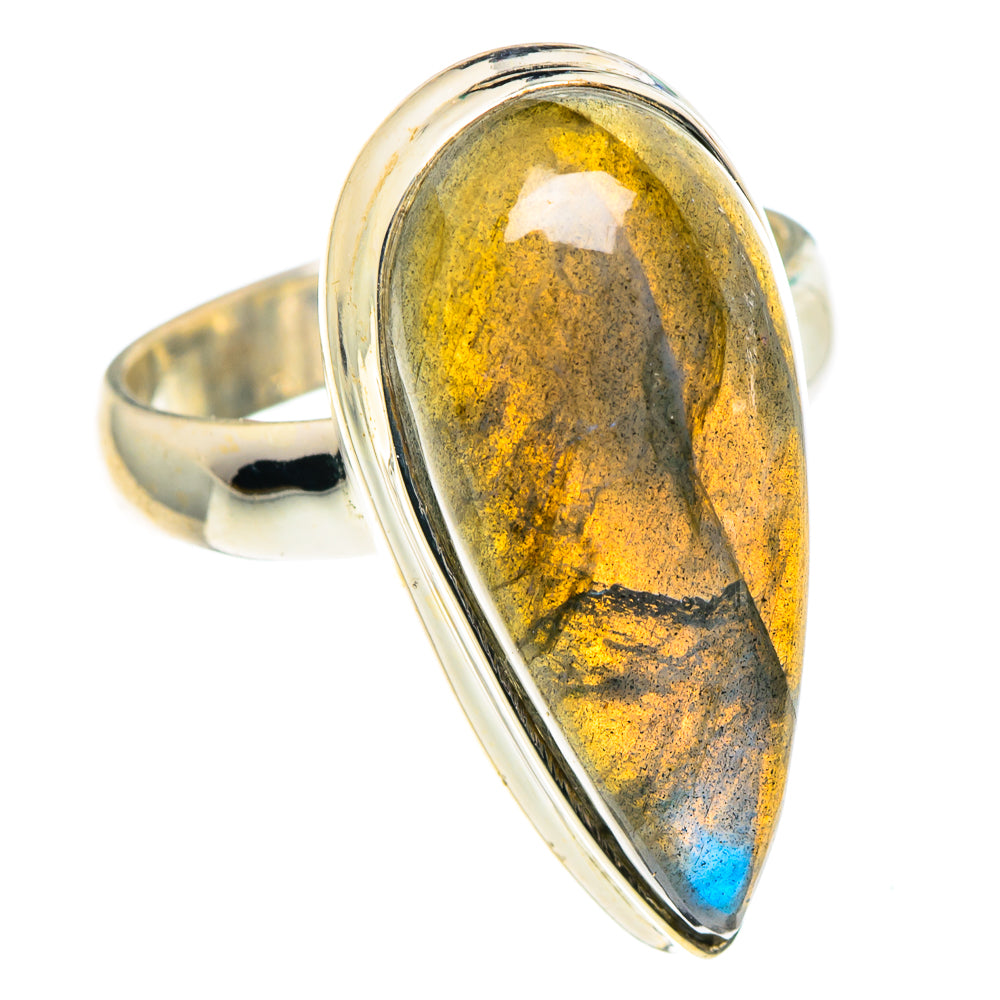 Labradorite Rings handcrafted by Anasilvercos - RING91490