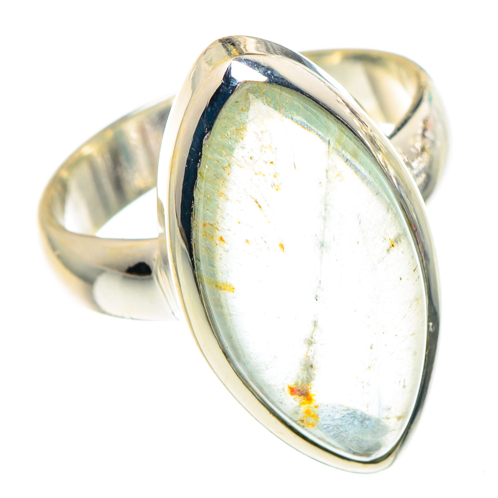 Prehnite Rings handcrafted by Anasilvercos - RING91491