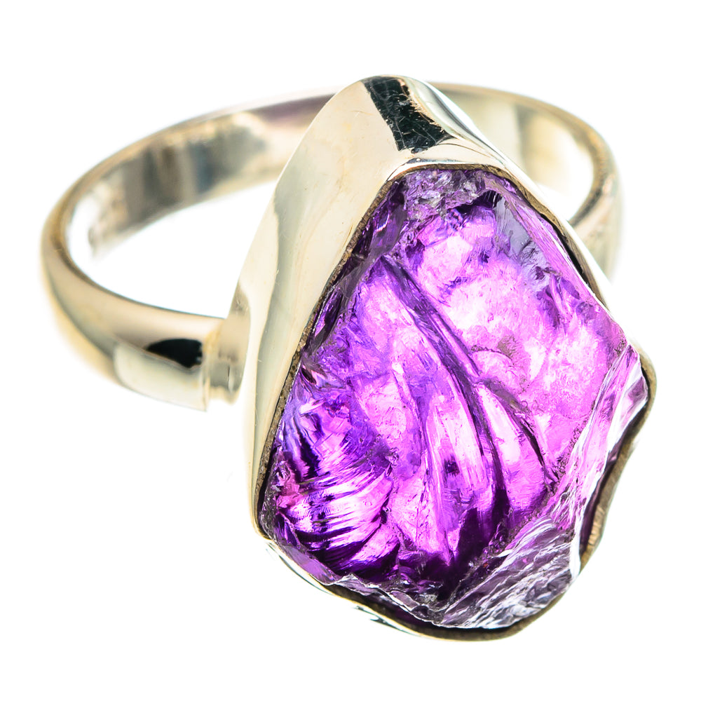 Amethyst Rings handcrafted by Anasilvercos - RING91521 - Photo 2