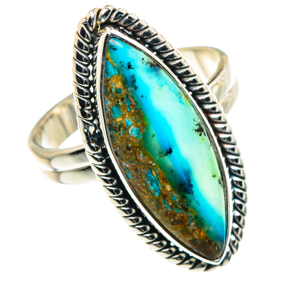 Peruvian Opal Rings handcrafted by Anasilvercos - RING91524