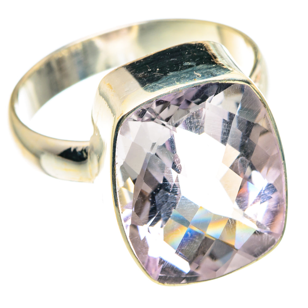 Kunzite Rings handcrafted by Anasilvercos - RING91534