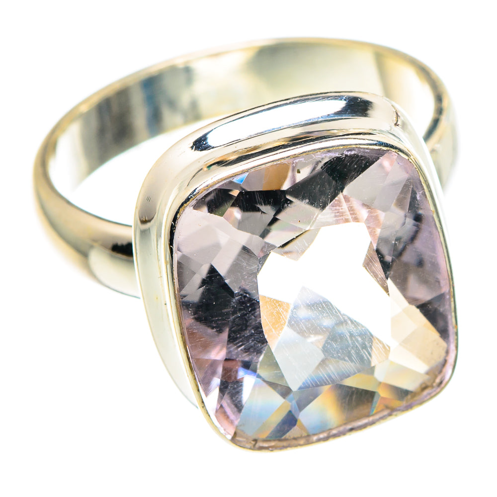 Kunzite Rings handcrafted by Anasilvercos - RING91548