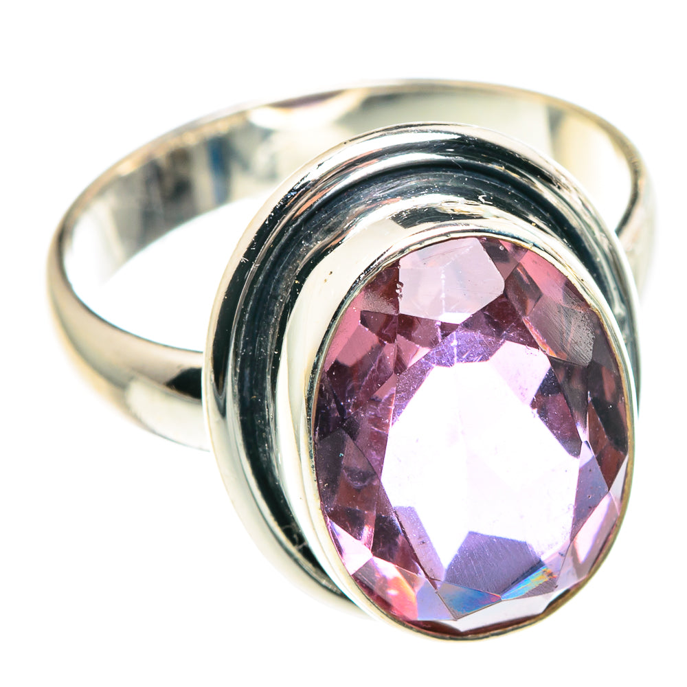 Color Change Alexandrite Rings handcrafted by Anasilvercos - RING91557