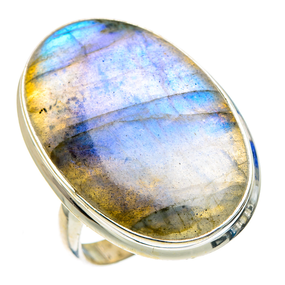 Labradorite Rings handcrafted by Anasilvercos - RING91611