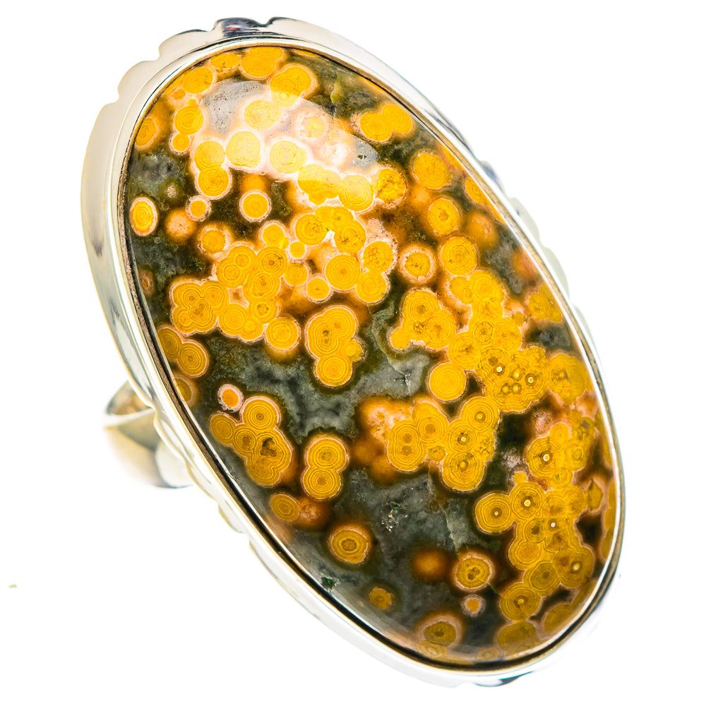 Ocean Jasper Rings handcrafted by Anasilvercos - RING91644