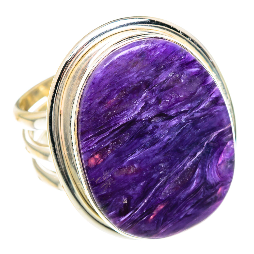 Charoite Rings handcrafted by Anasilvercos - RING91672