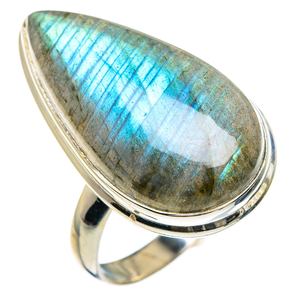 Labradorite Rings handcrafted by Anasilvercos - RING91689