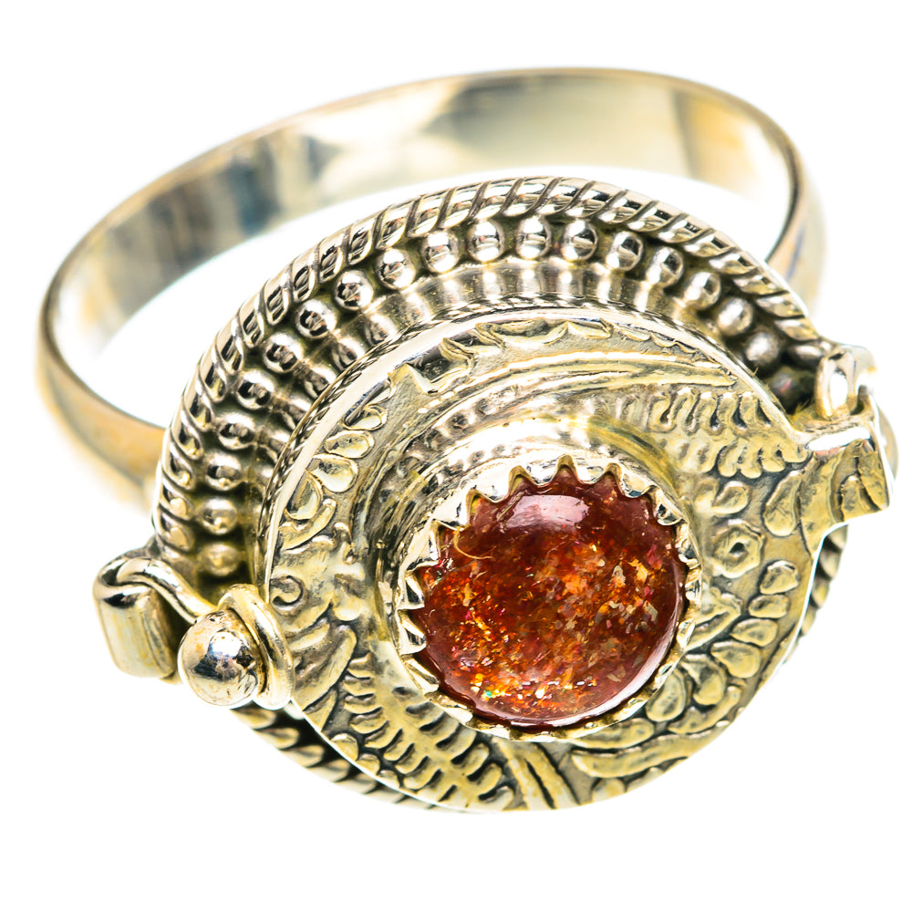 Sunstone Rings handcrafted by Anasilvercos - RING91701